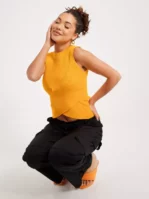 Y.A.S - Radiant Yellow - Yasradio Sl Knit Top S.