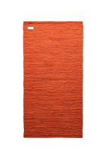 Rug Solid Bomullsteppe Solar Orange Flervalg-60x90cm