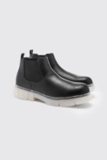 Ankelhöga Chelseaboots, Black