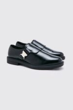 Derbyskor Med Spännen, Black