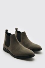 Chelseaboots I Mockaimitation, Grey