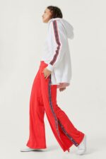 Ellos - Byxor Athleisure Snapbutton SPR - Röd - 38/40