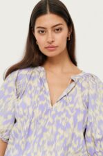 Second Female - Blus Viggo Blouse - Blå - 42