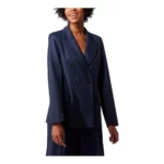 Semicouture Blazer Blå, Dam