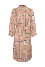 Soaked in Luxury - Skjortklänning slKimaya Shirt Dress - Brun - 36