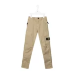 Stone Island - Byxor - Beige - Pojke - Storlek: 128 Cm,140 CM