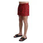 Dolce & Gabbana Strandkläder Röd, Herr