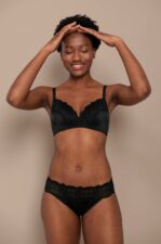 Ellos - Mjuk-bh Wirefree Moulded Bra - Svart - 75A
