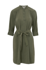 Esprit - Klänning CVE Fk Cupro Dress - Grön - 36