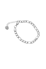 IOAKU - Armband Unique Chain Bracelet - 5 mm - Silver - ONE SIZE