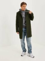 J Lindeberg Holger 2.0 Melton coat Jakker & frakker Forest Green