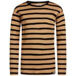 Mads Nørgaard Trio Rib Tobino T-Shirt LS Kelp Svart
