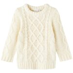 Name it Buttercream Nolis Striktrøje