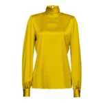 Pinko Babi Blusa Satin Stretch Gul, Dam