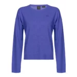 Pinko Frisbee 4 Maglia 100chemire Blå, Dam