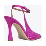 Pinko Heeled slingbacks with rhinestones Rosa, Dam