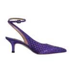 Pinko MTA Slingback Raso Full STR Lila, Dam