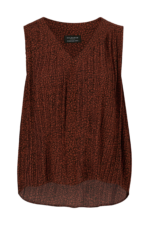 Selected FEMME - Blus slfKinsley SL Top - Brun - 34
