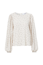 Selected FEMME - Blus slfZelda LS Top - Beige - 34
