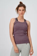 Sense of Karma - Yogalinne Wild Thing Muscle Tank - Lila - 54/56