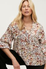 Soaked in Luxury - Blus slKimaya Blouse - Natur - 38