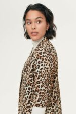 Soaked in Luxury - Kavaj slShirley Printed Blazer - Natur - 34