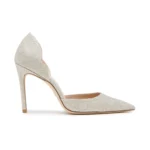 Stuart Weitzman Kammussla dorsay 100 pumpar Beige, Dam