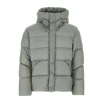 Ten C Sage Green Nylon Dun Jacka Grön, Herr