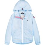 Tommy Hilfiger Ithaca Stripe Jacka Calm Blue/Ithaca Stripe