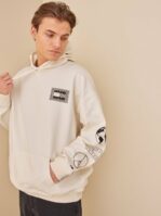 Tommy Jeans Tjm Global Unitees Hoodie Trøjer White