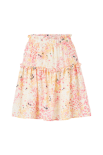 Vero Moda - Kjol vmHannah Foil HW Short Skirt Wvn - Natur - 34/36