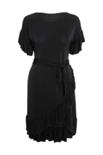Vero Moda - Klänning vmPoppy S/S Tie Short Dress - Svart - 34/36