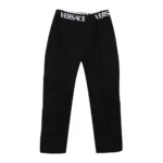 Versace - Byxor - Svart - Flicka - Storlek: 104 Cm,116 Cm,152 Cm,128 Cm,140 Cm,164 CM