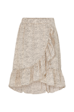 Vila - Kjol viAlmeria Ruffle Skirt - Beige - 36