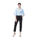 Silvian Heach Slim-fit byxor Svart, Dam