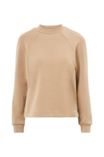 Selected FEMME - Sweatshirt slfTenny LS High Neck Sweat - Brun - 34